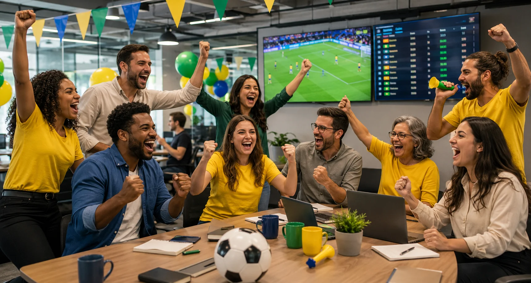 Endomarketing Copa do Mundo 2026: 25 ideias para empresas